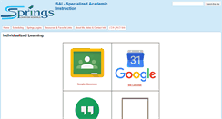Desktop Screenshot of just4uslearning.org