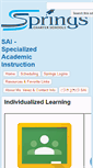 Mobile Screenshot of just4uslearning.org